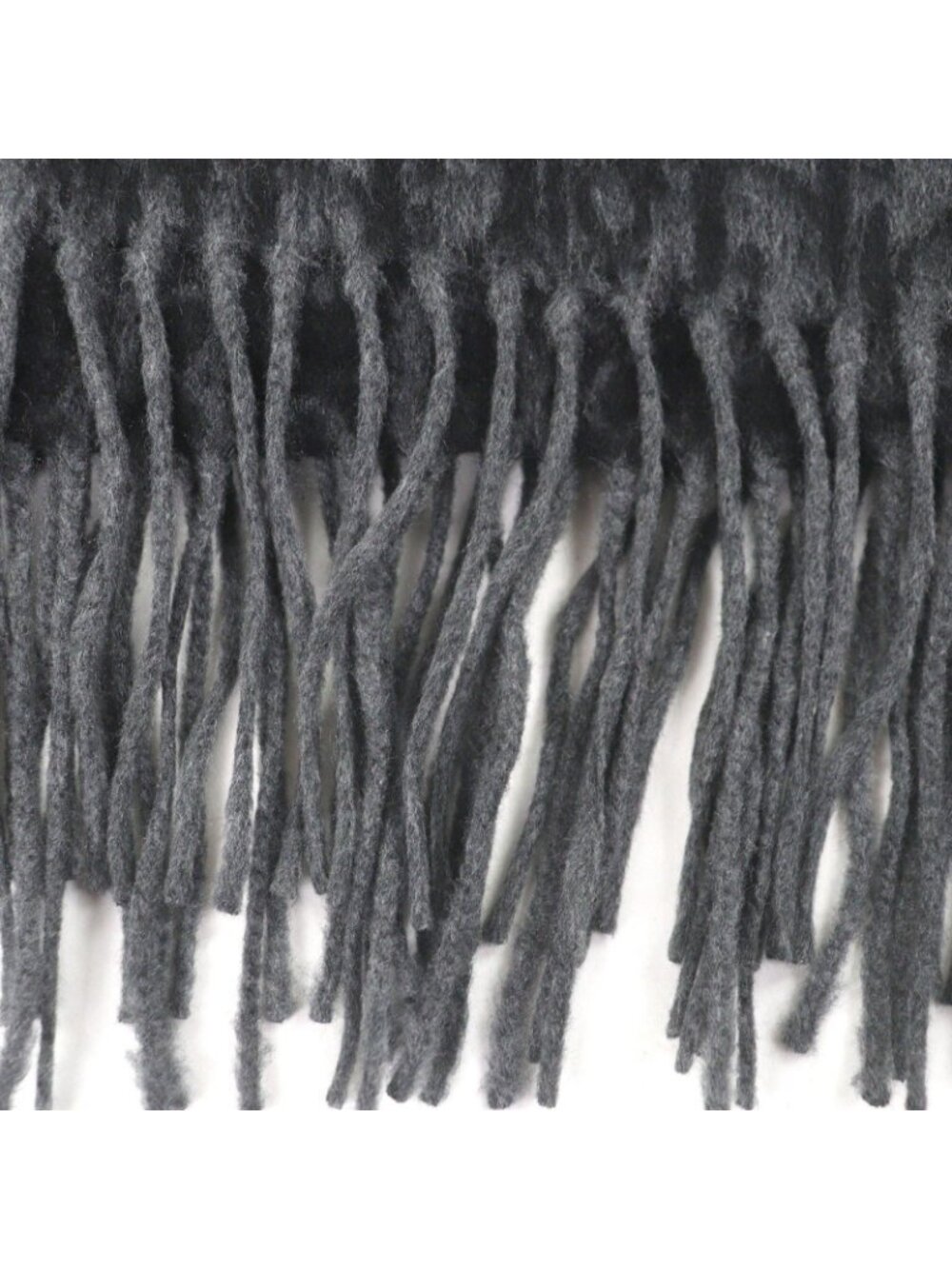 Dior Homme Silk 100% Oblique Logo All Over Pattern Large Shawl Fringe Scarf - Picture 5 of 8